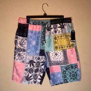 MCMXXXIII Multicolor Swim Board Shorts